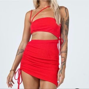 Princess Polly red dress